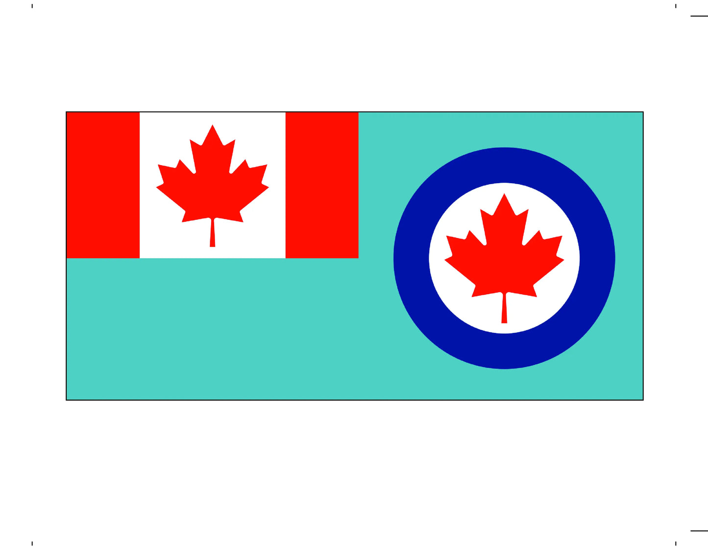 Canadian Air Force Flag