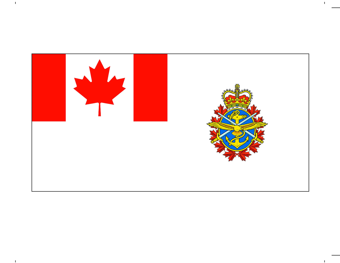 Canadian Armed Forces Flag