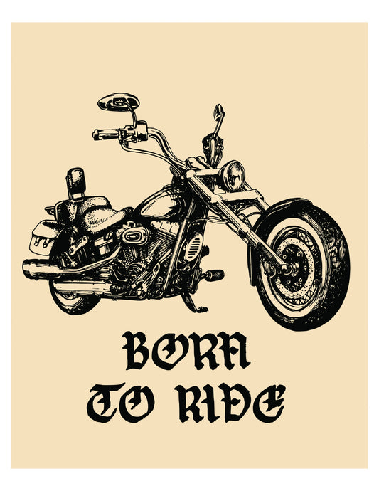 Motorcycle Born to Ride