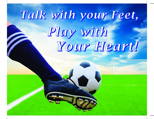 Soccer Play with your Feet