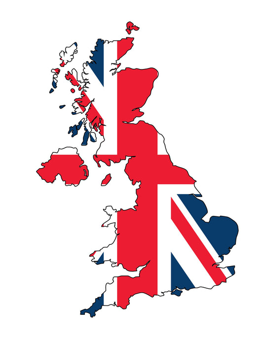 UK Flag Map