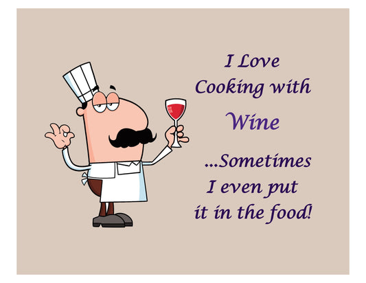 Cooking with Wine