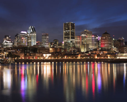 Montreal Skyline at Night
