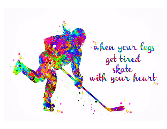 Hockey Tired Legs